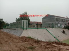 國家河道污水處理安裝現(xiàn)場